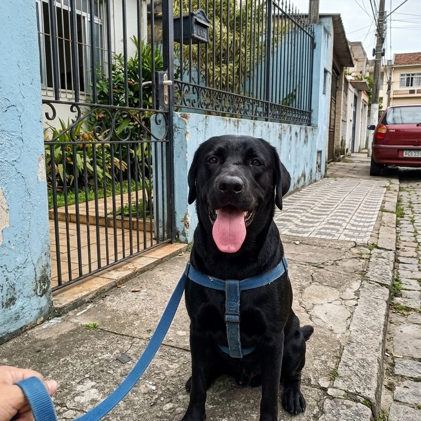 Foto original de um pet, tirada no celular