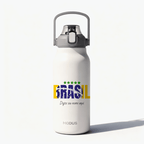 garrafa - modus - 1,7l - branca - copa - brasil - bandeira - Customizi