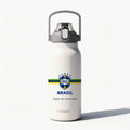 Garrafa - Modus - 1,7L - Branco - Copa - hexa - brasão - Customizi