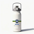 Garrafa - Modus - 1,7L - Branco - Copa - hexa - brasão - Customizi