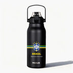 Garrafa - Modus - 1,7L - Preto - Brasão - Hexa - Customizi