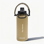 Garrafa Modus 1L Caqui Texto Vertical - customizi