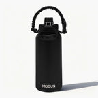 Garrafa - Modus - 1L - Preto - Texto Horizontal - customizi