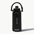 Garrafa Modus 1L Preto - Texto Vertical - customizi