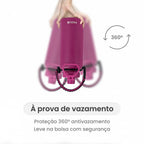 Garrafa Modus 1L Rosa Texto Vertical - customizi