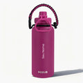 Garrafa Modus 1L Rosa Texto Vertical - customizi