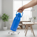 Garrafa Térmica Modus 1,7L Azul Texto horizontal - customizi