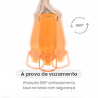 Garrafa Térmica Modus 1,7L Laranja Texto Vertical - customizi