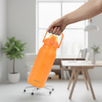 Garrafa Térmica Modus 1,7L Laranja Texto Vertical - customizi