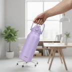 Garrafa Térmica Modus 1,7L Lilás Texto Vertical - customizi