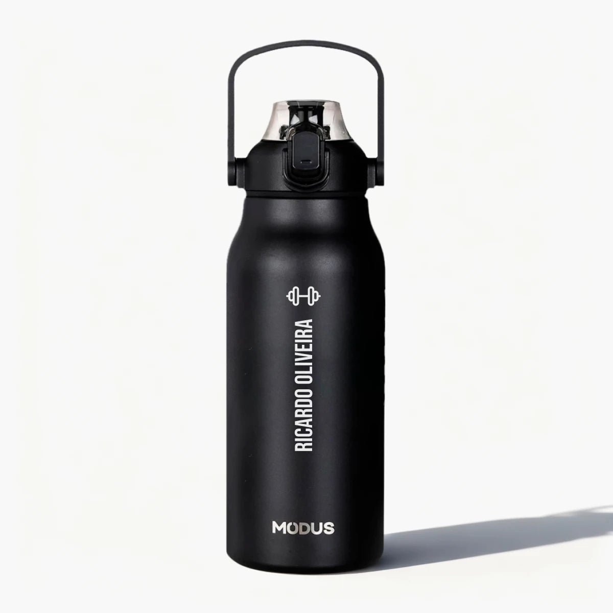 Garrafa Térmica Modus 1,7L Preta Esporte - customizi