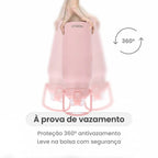 Garrafa Térmica Modus 1,7L Rosa Texto Vertical - customizi