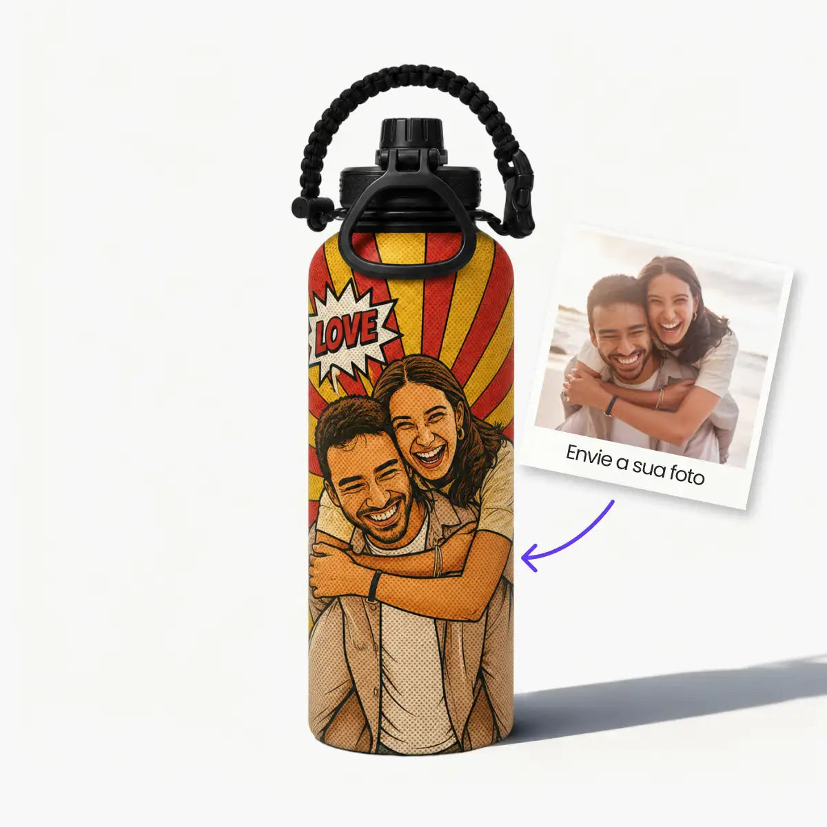 Garrafa Térmica 1L Pop Art