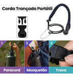 Modus 950ml Garrafa Térmica Inox 304 Com Alça Paracord Azul - marinho - Customizi