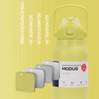 Modus Garrafa Térmica 1,7L Isolamento A Vácuo Amarelo - Customizi