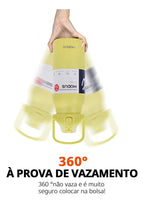 Modus Garrafa Térmica 1,7L Isolamento A Vácuo Amarelo - Customizi