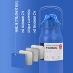 Modus Garrafa Térmica 1,7L Isolamento A Vácuo Azul - Customizi