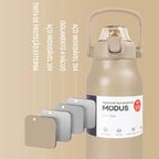 Modus Garrafa Térmica 1,7L Isolamento A Vácuo Caqui - Customizi