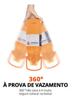 Modus Garrafa Térmica 1,7L Isolamento A Vácuo Laranja - Customizi