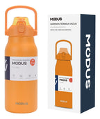 Modus Garrafa Térmica 1,7L Isolamento A Vácuo Laranja - Customizi