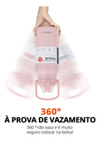 Modus Garrafa Térmica 1,7L Isolamento A Vácuo Rosa - Customizi