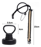 Modus Garrafa Térmica 950ml Aço Inox 304 Com Alça Paracord Cor Caqui - Customizi