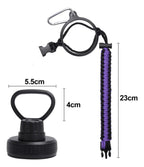 Modus Garrafa Térmica 950ml Aço Inox 304 Com Alça Paracord Cor Roxo - Customizi