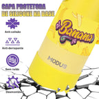 Modus Garrafa Térmica 950ml Aço Inox 304 Com Base De Silicone e Alça Paracord Amarelo Banana - Customizi