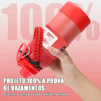 Modus Garrafa Térmica 950ml Aço Inox 304 Com Base De Silicone e Alça Paracord Vermelha Morango - Customizi
