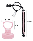 Modus Garrafa Térmica 950ml Aço Inox 304 Isolamento a Vácuo Cor Rosa - Customizi