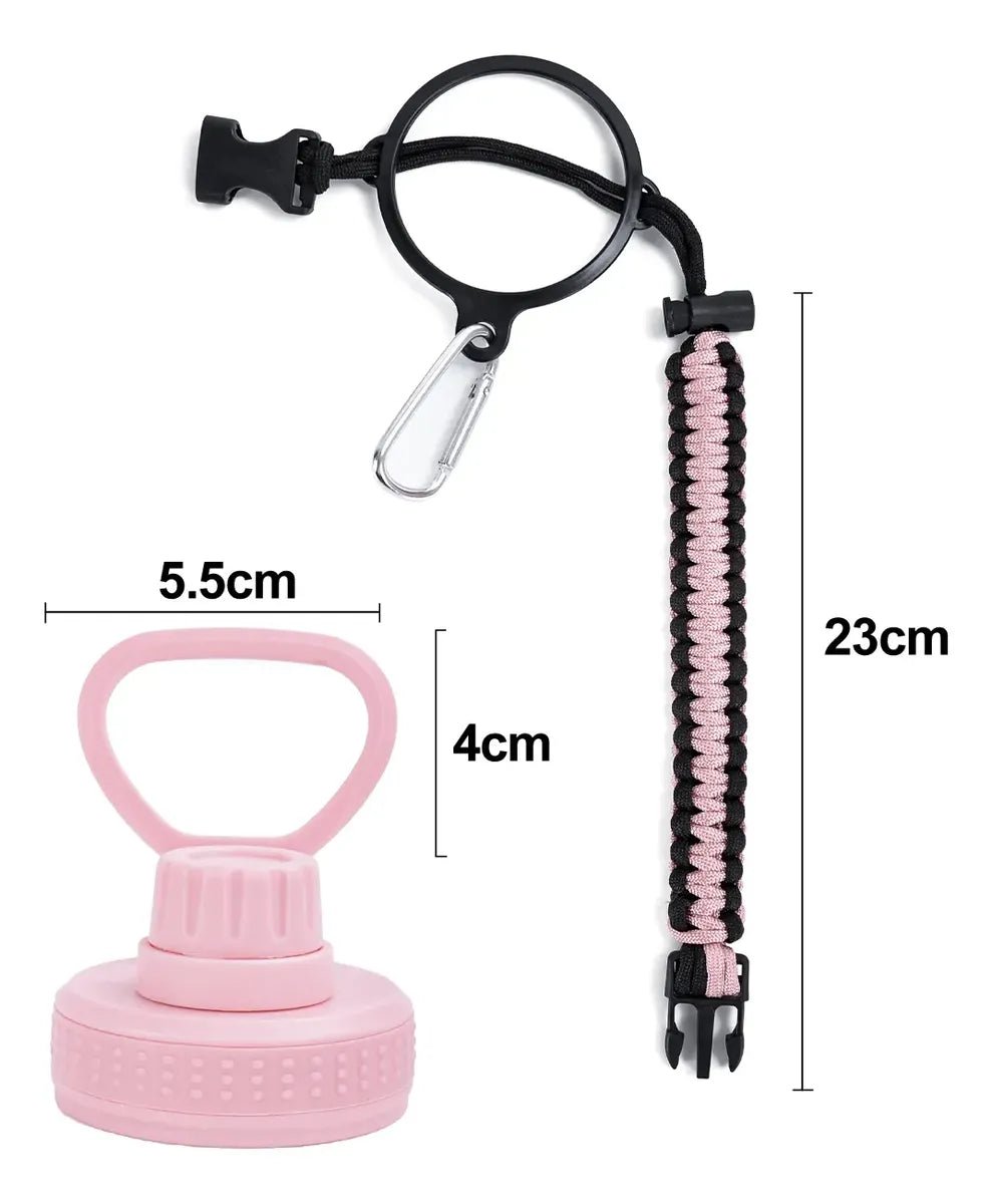 Modus Garrafa Térmica 950ml Aço Inox 304 Isolamento a Vácuo Cor Rosa - Customizi