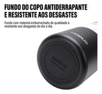 Modus Garrafa Térmica1,7L Isolamento A Vácuo Preta - Customizi
